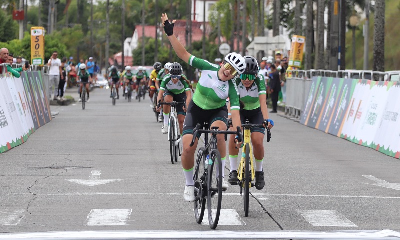 Luciana otra vez de oro, gana la ruta de los nacionales juveniles