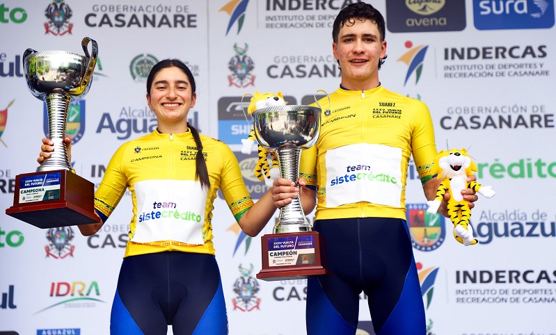 Samara y José campeones de la Vuelta Nacional del Futuro 2024